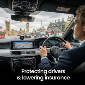 NEW - Pure Sync - Smart Road Safety & Speed Awareness Assistant with Camera Alerts 