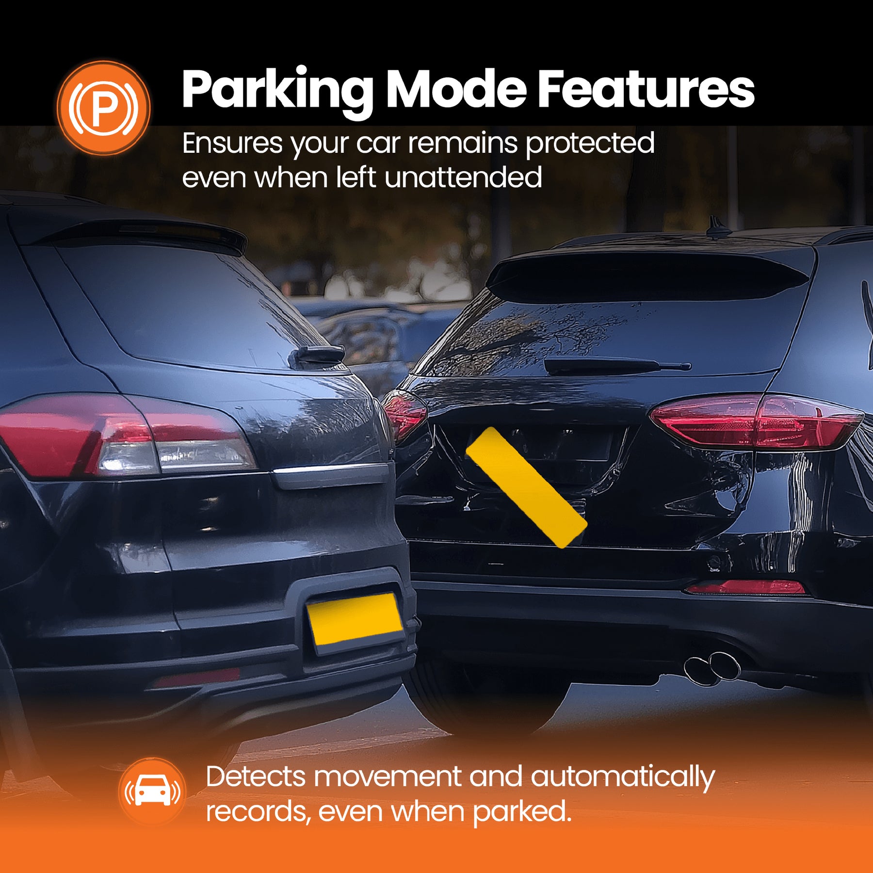 New - Halo Vision 3 4K – 2160p & 1080p Front & Rear Anti-Glare Mirror Dash Cam with integrated 10 inch LCD touchscreen